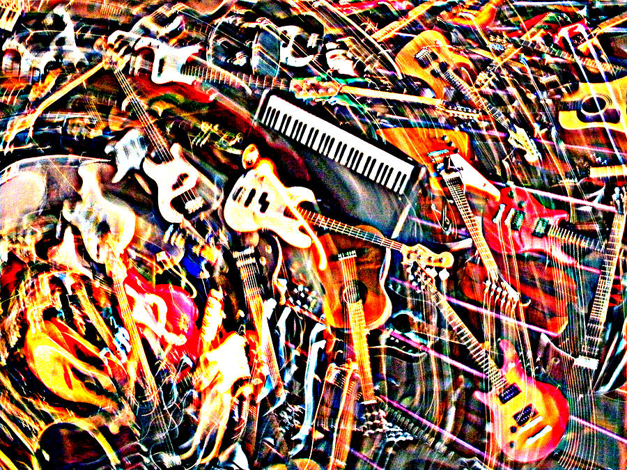 Musical Motion in HDR Photograph by Mark J Seefeldt