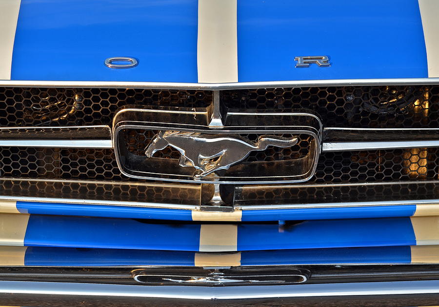 Mustang Grill Photograph by Frozen in Time Fine Art Photography