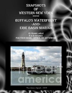 My Buffalos Waterfront and Erie Basin Marina Book Photograph by Rose Santuci-Sofranko
