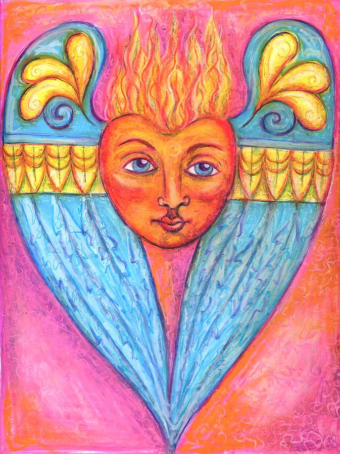 My burning love Painting by Suzan  Sommers