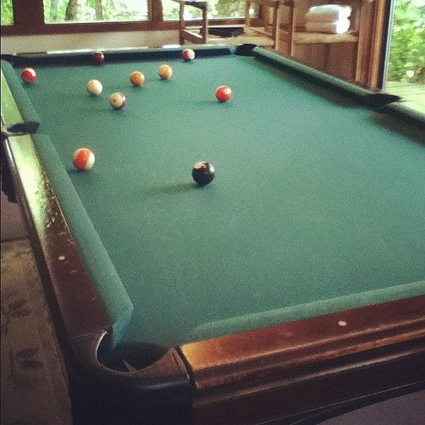 My Chalet Has A Pool Table :3 Photograph by Jo Graves
