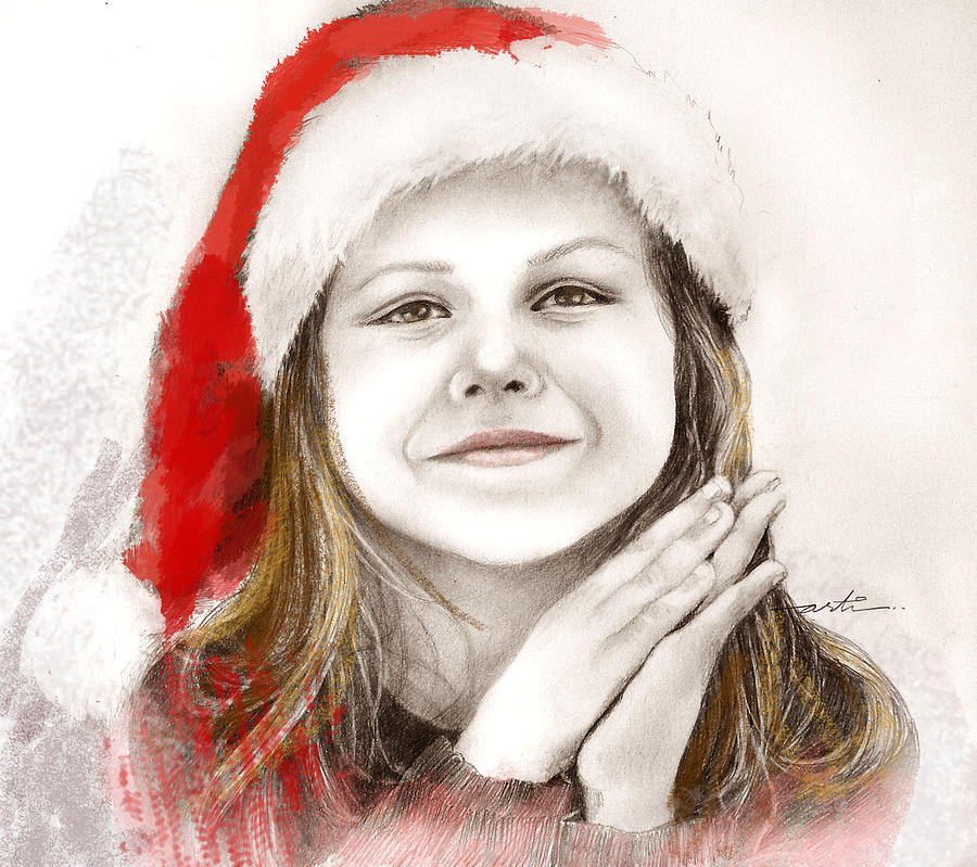 My Christmas Wish Digital Art by Arti Chauhan