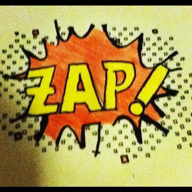 My Club Zap Drawing! Photograph by Haley Rolince Fine Art America