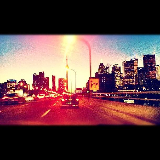 Toronto Photograph - My Drive Home by Dj Mello D