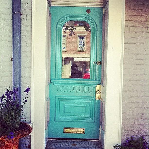My Favorite Color On The Door Photograph by Chelsea Daus
