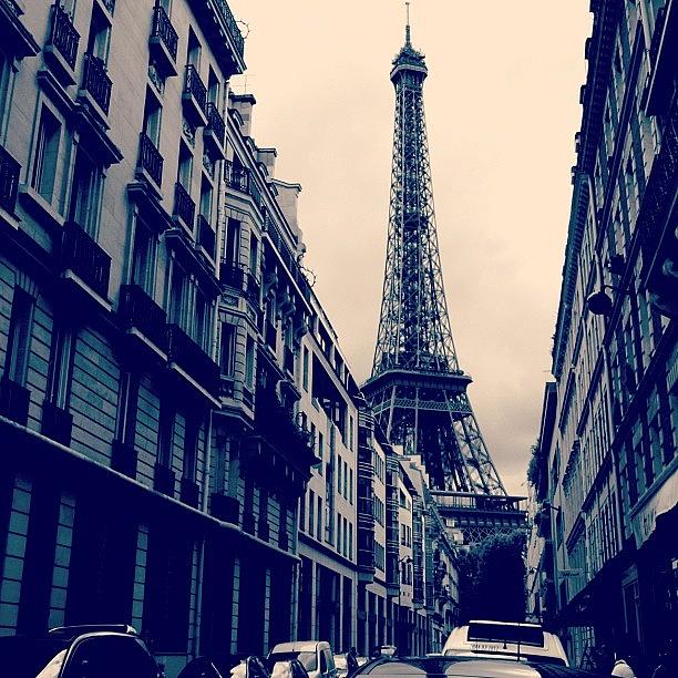Paris Photograph - My Favorite View. #paris #france by Jen Hernandez