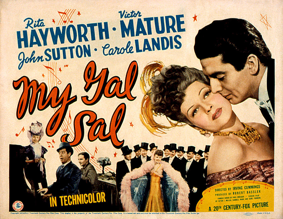 My Gal Sal, Rita Hayworth, Phil Photograph by Everett