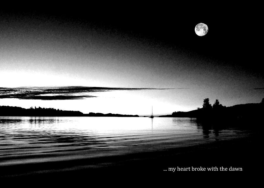 My Heart Broke Photograph by Mark Alan Perry