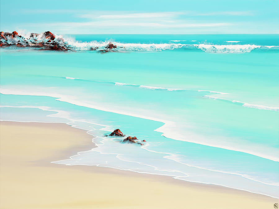 Beach Painting - My Hearts Wishes by Colin Perini