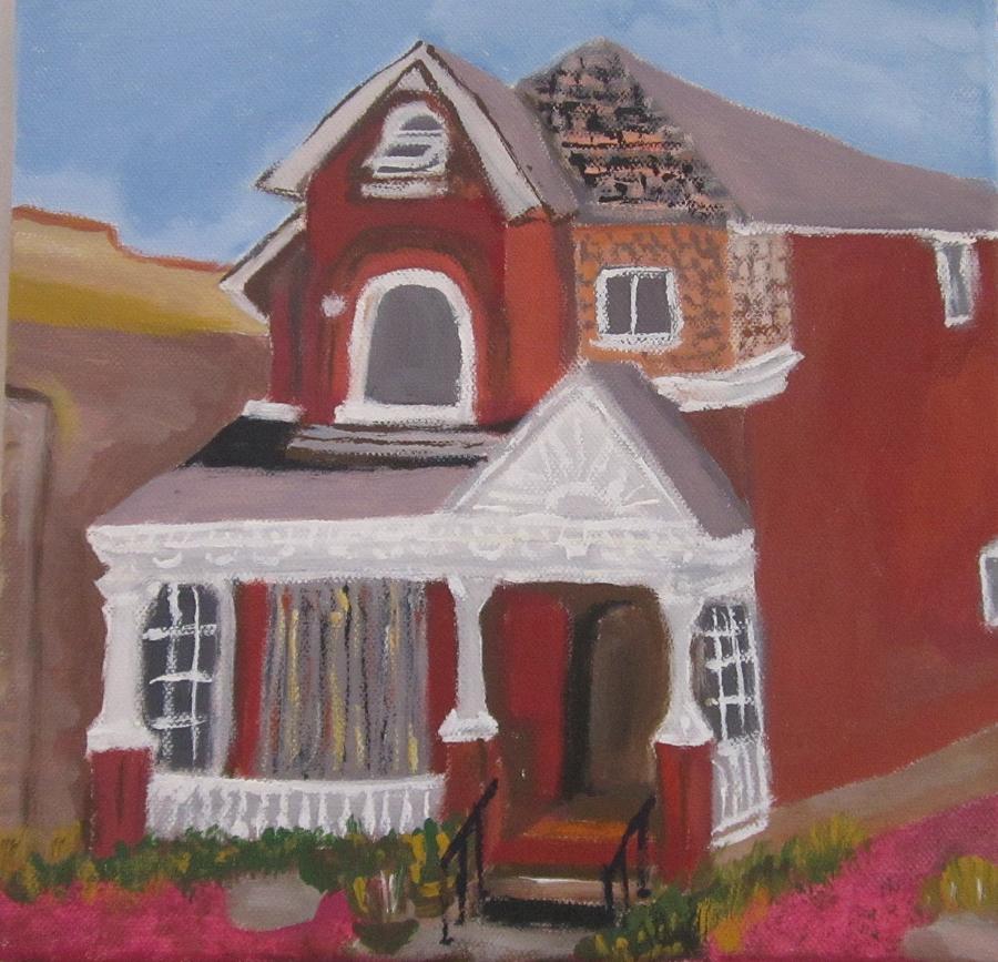 My Home on Annette Painting by Jennylynd James
