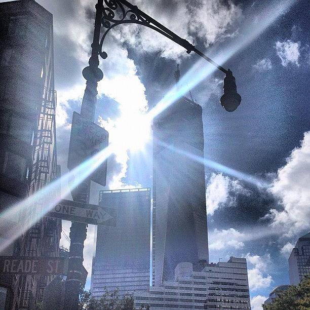 Fall Photograph - My Kind Of Freedom #tower #ny #sunlight by Bianca Q