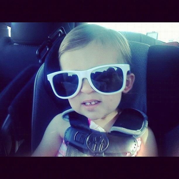 Portland Photograph - My Lil Cousin Wearing My Sunglasses by Sierra  Christopher