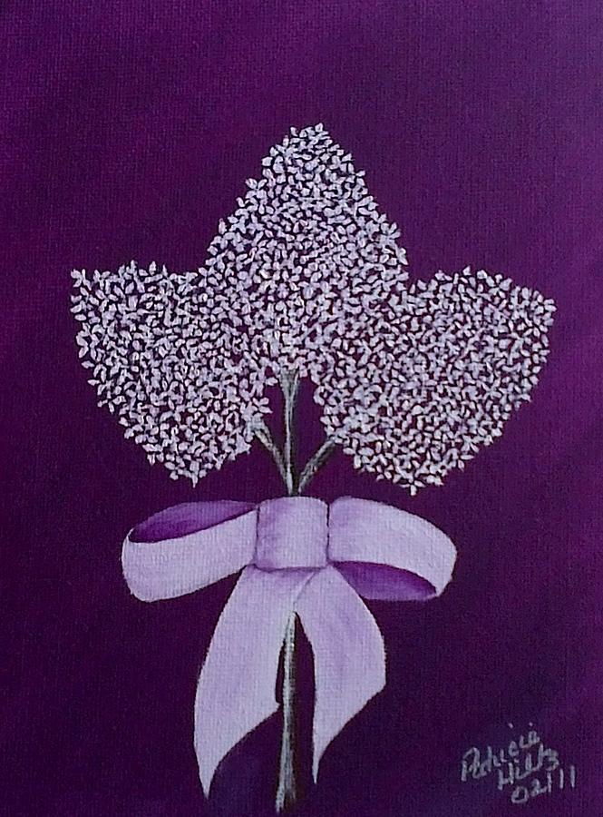 My Lilas Painting by Patricia Hiltz