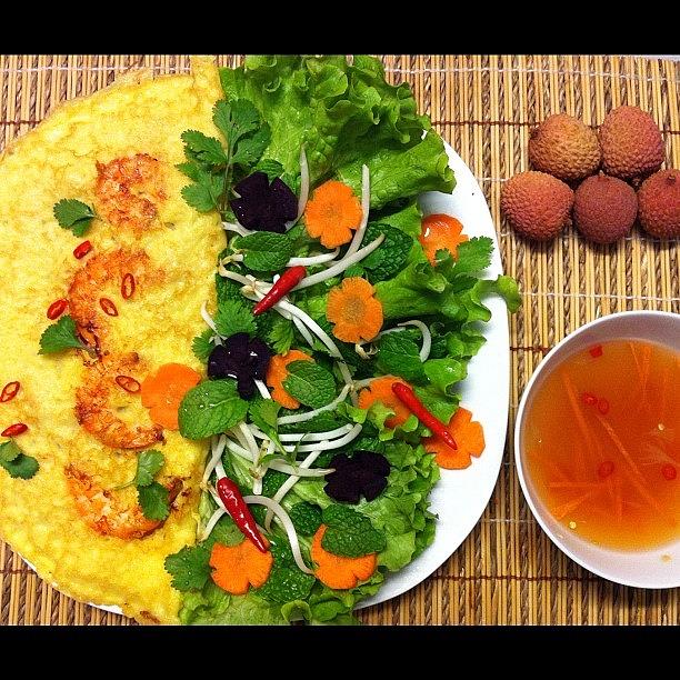 Carrot Photograph - My Little Lunch🌺✨banh Xeo Tom by Rohiem Ab