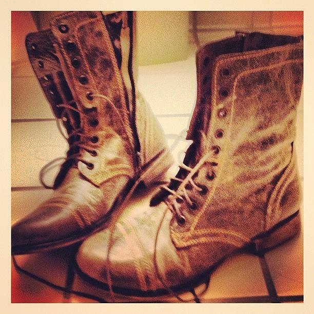 Boot Photograph - My New Boots by Isabel Poulin