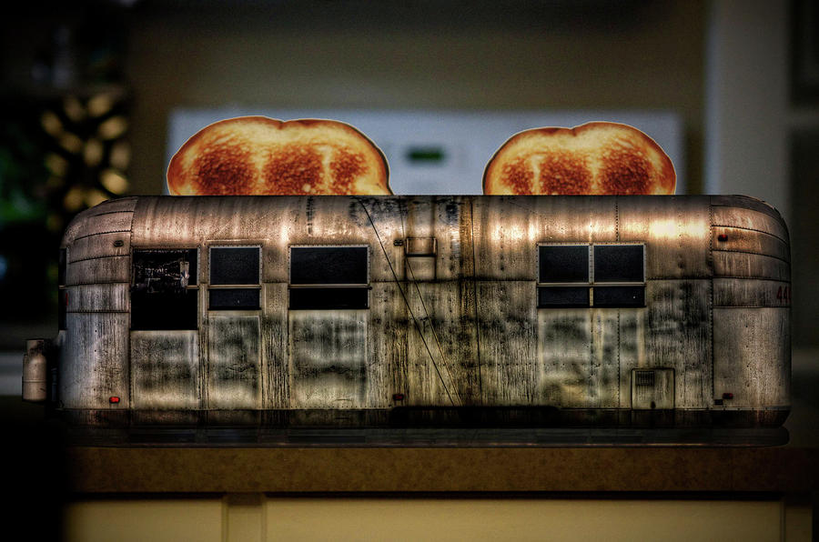 Airstream Photograph - My old Toaster by Jan Maklak