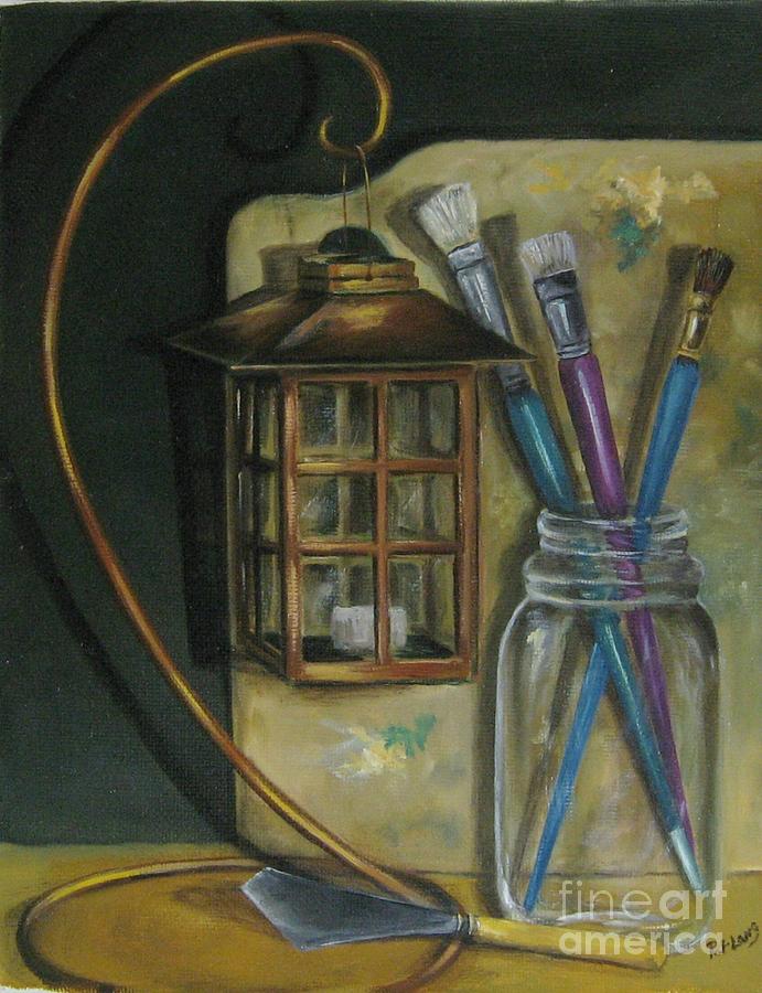 Pallet Painting - My Pallete by Patricia Lang Pallet Painting - My Pallete by Patricia Lang