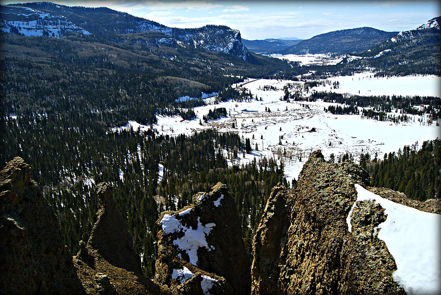 My Peaceful Valley Winter Photograph by John Wright