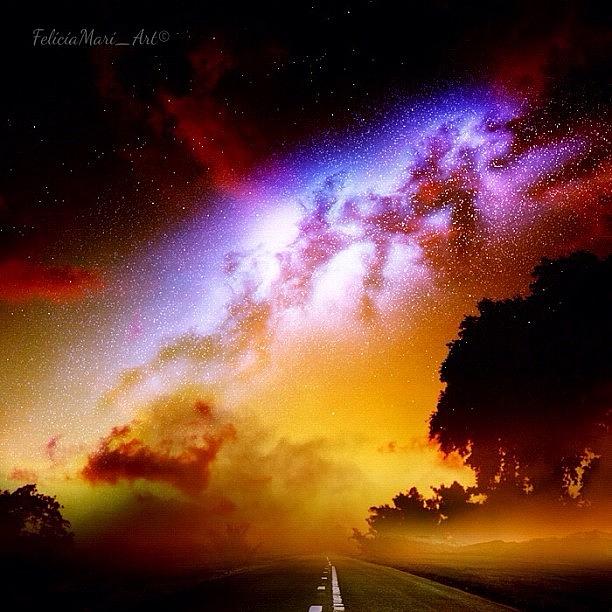 Sketch Photograph - ✨my Road Towards The Heavens✨ by Felicia Luxama