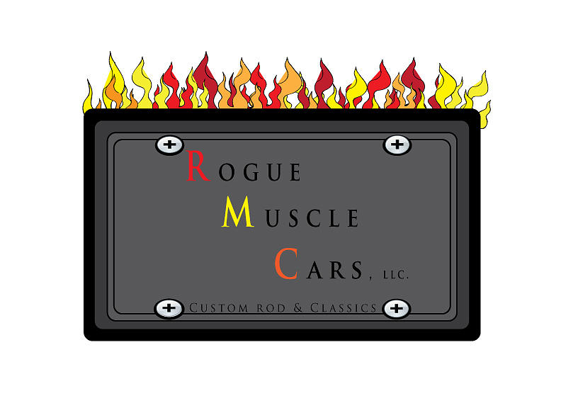 My Rogue Muscle Car Logo Digital Art by Teri Schuster