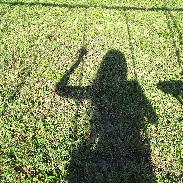 My Shadow Friend Photograph by Zoe Sutter