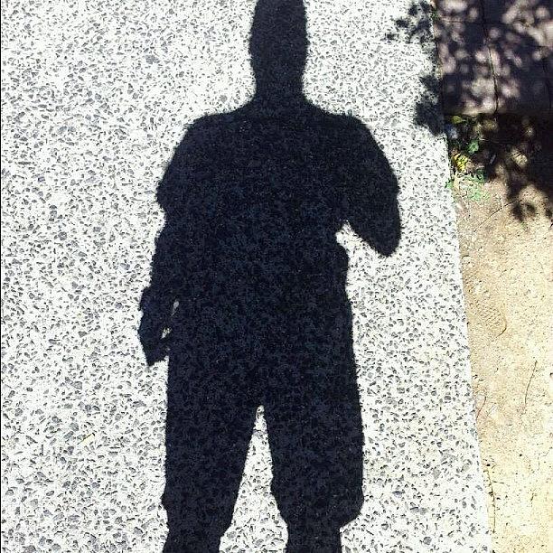 My Shadow Sexy... Hahaha Photograph by Martellus Bennett