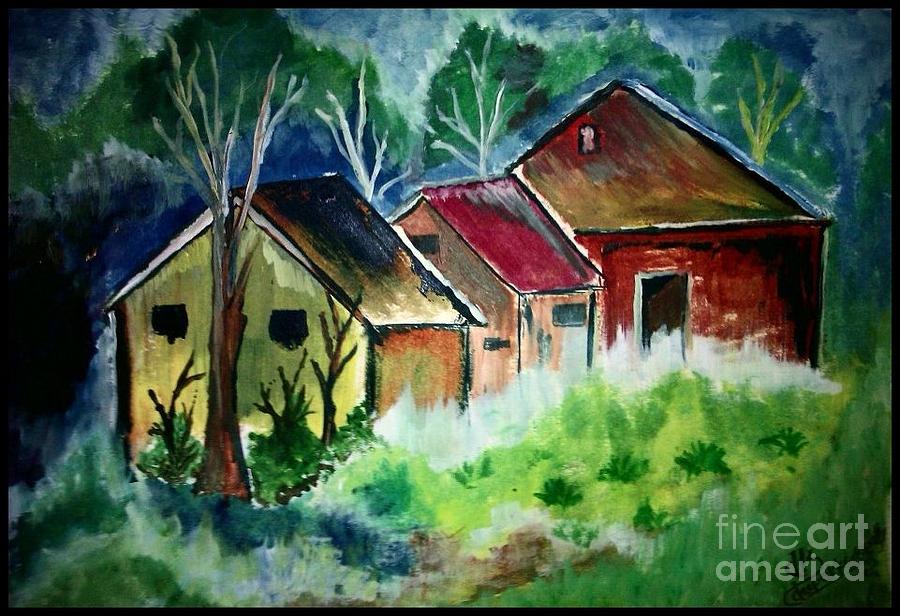 Land Scape Painting - My Soul Keeper by Deepak Kodapally Land Scape Painting - My Soul Keeper by Deepak Kodapally