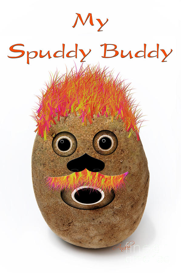 Potato Photograph - My Spuddy Buddy by Andee Design