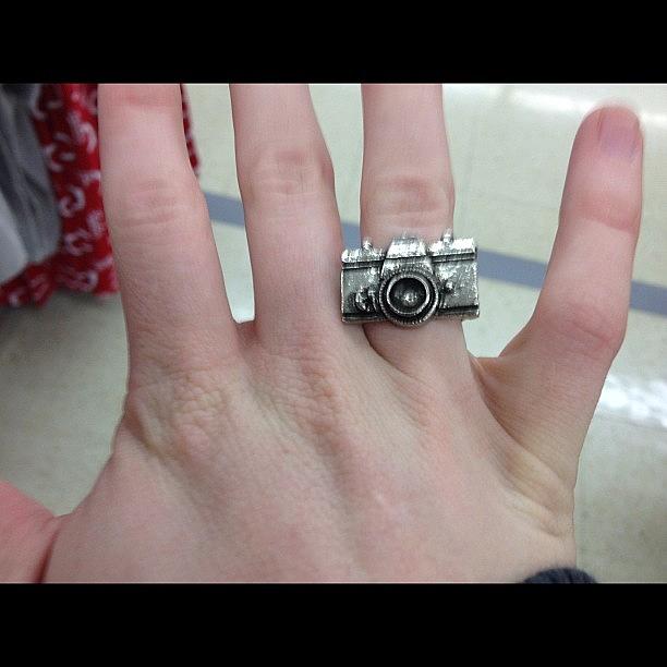 My Sweet Camera Ring! Photograph by Kendall Wallace