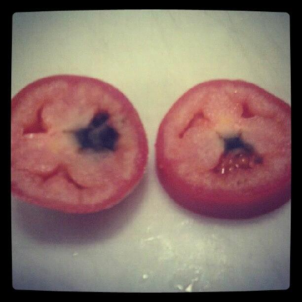 Food Photograph - My Tomatoes Got Into A Fight... #food by Anne Simon
