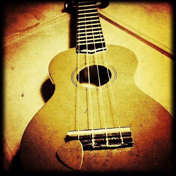 Music Photograph - My #ukelele #strings #instruments by Stevie Carlyle