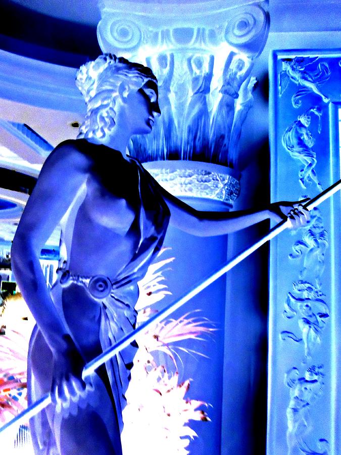 Las Vegas Digital Art - My Vegas Caesars 25 by Randall Weidner