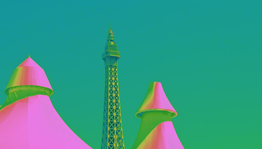 Las Vegas Digital Art - My Vegas Paris 4 by Randall Weidner