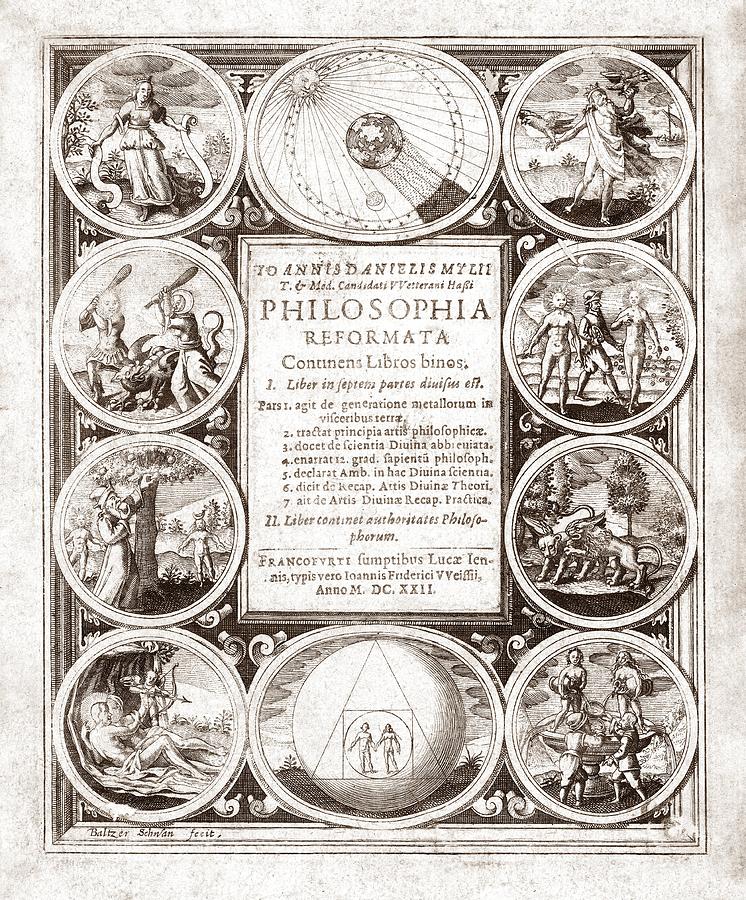 Mylius Philosophia Reformata Photograph by Middle Temple Library