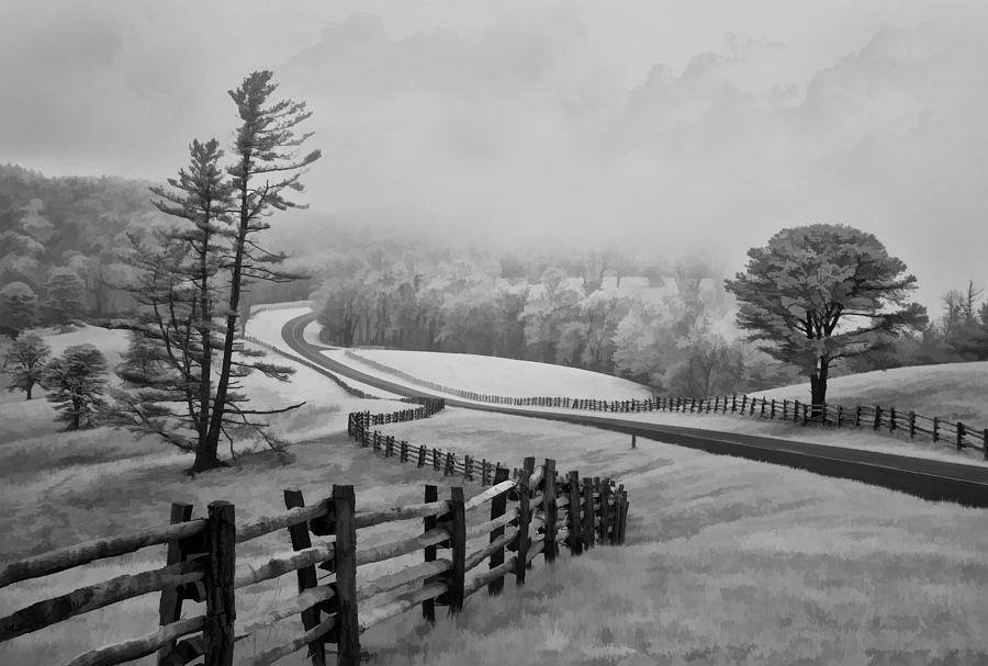 Mountain Photograph - Mystery Road by Dan Carmichael