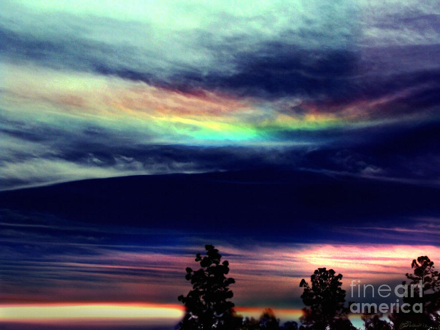 Mystic Cirrus Rainbow Photograph by Pat Davidson