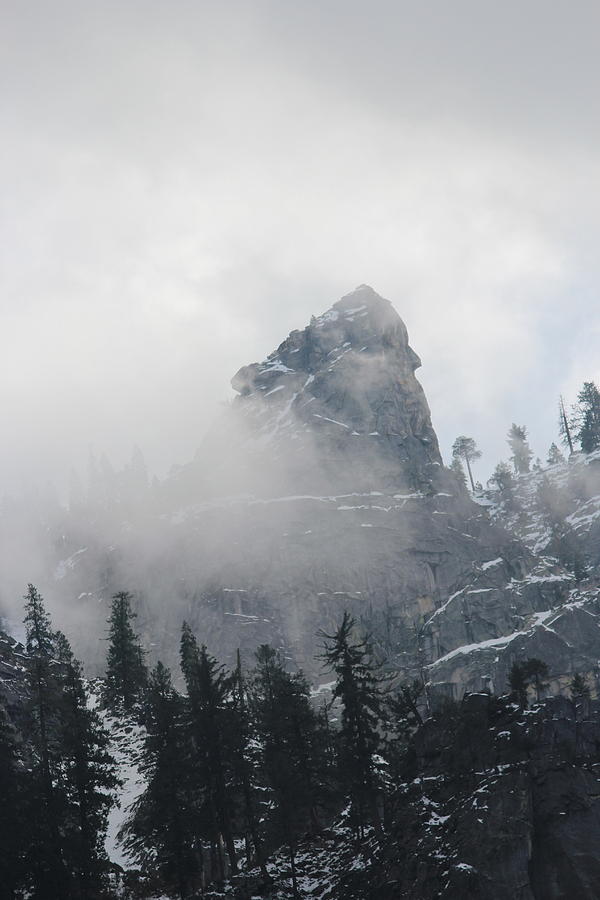 Yosemite National Park Photograph - Mystic Mountain by Raquel Amaral