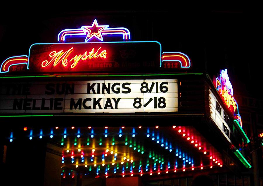 Mystic Theater Photograph - Mystic Theater Petaluma by Kelly Manning