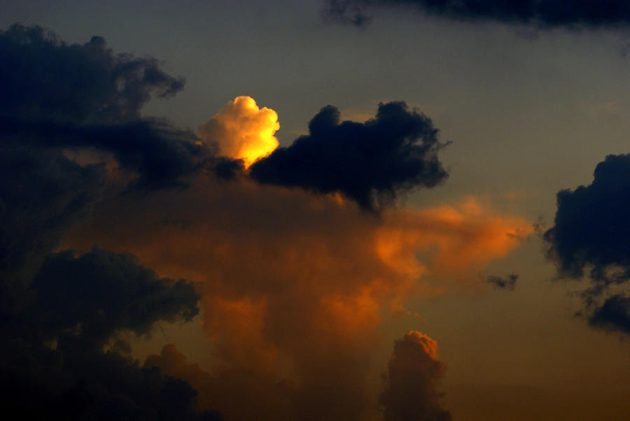 Mystical Clouds Photograph By J Cheyenne Howell - Pixels