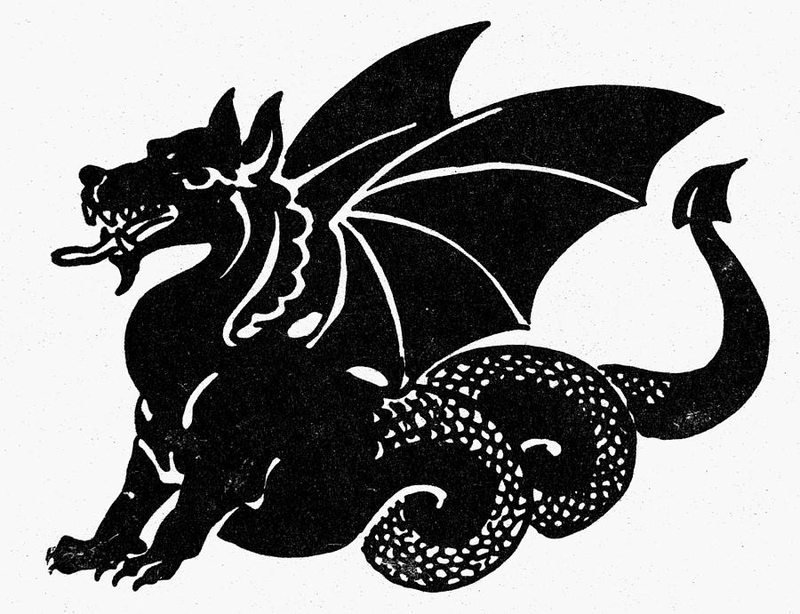 Mythology: Dragon Photograph by Granger