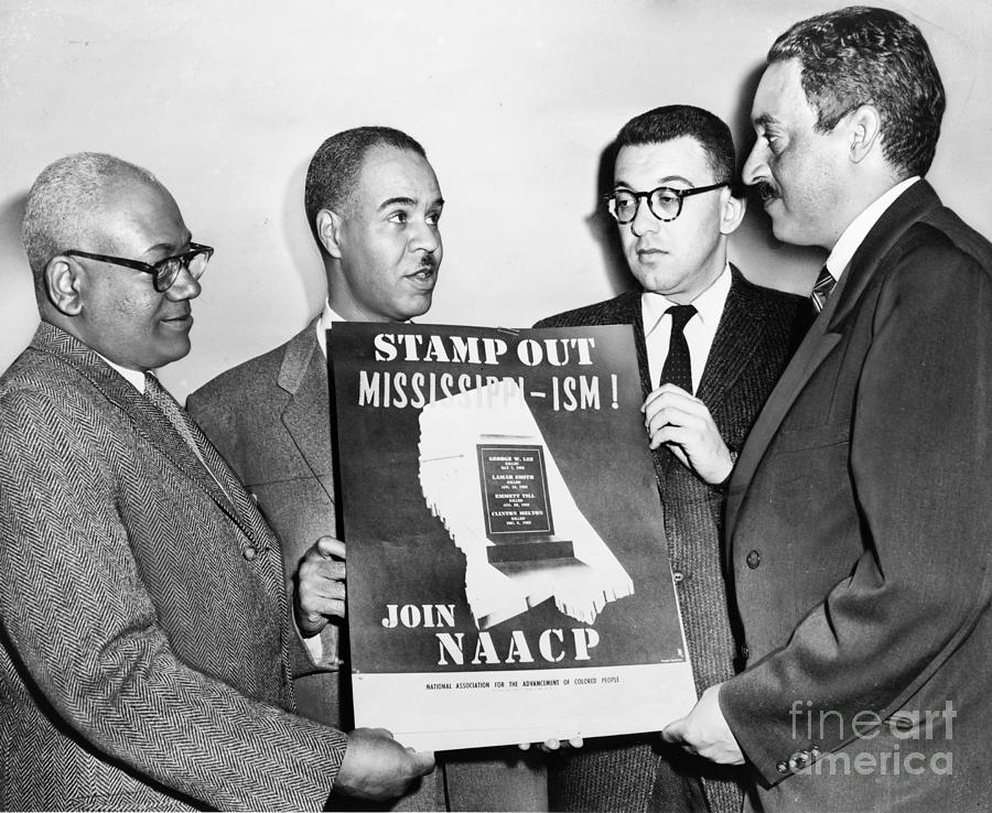 Naacp Leaders, 1956 Photograph by Granger