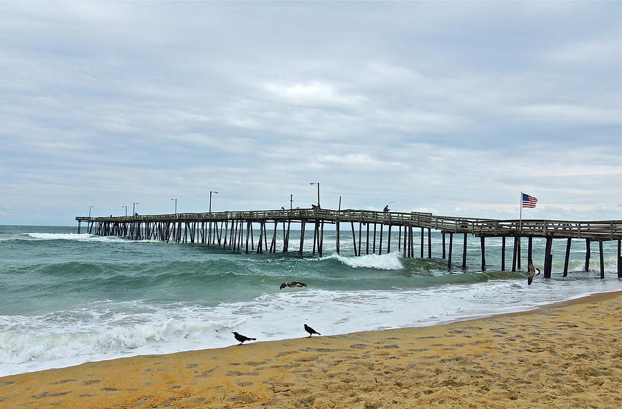  Nags Head Fishing Pier Photograph by Eve Spring