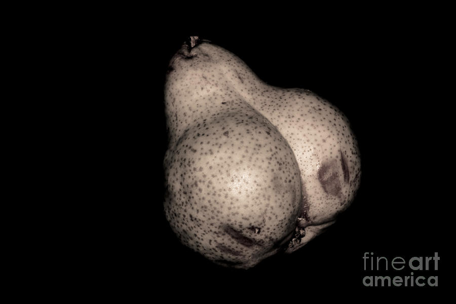 Naked Bruised pear Photograph by Yurix Sardinelly