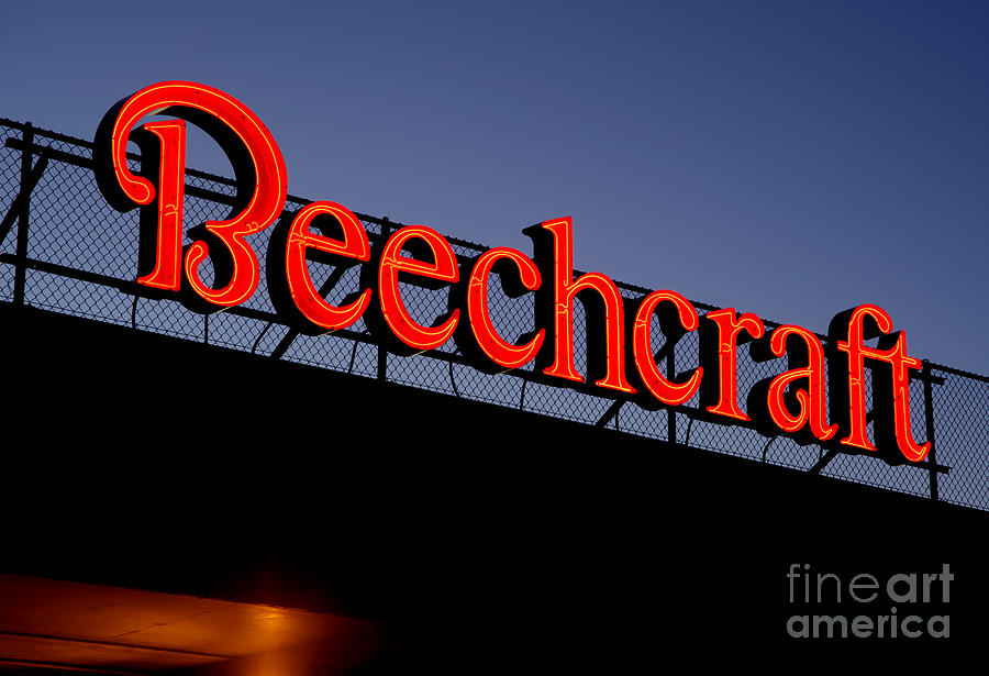 Name Beechcraft Photograph by Fred Lassmann