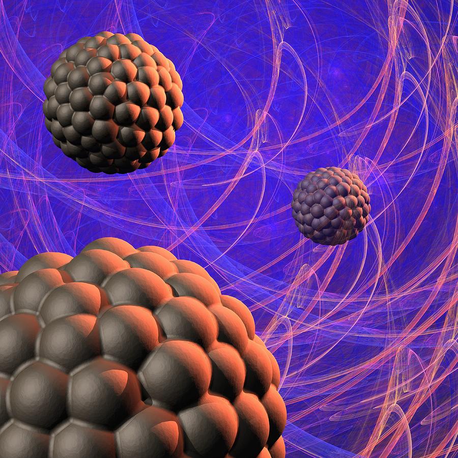 Nanoparticles, Artwork Digital Art by Laguna Design