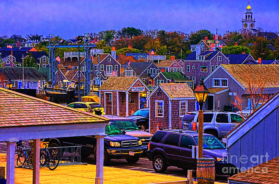 Nantucket Clusters Around the Port Photograph by Jack Torcello