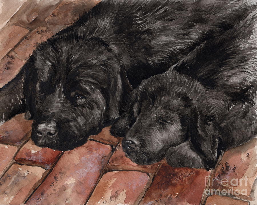 Nap Time Painting by Nancy Patterson