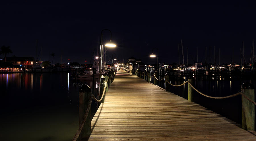 Naples Dock Photograph by Sean Allen