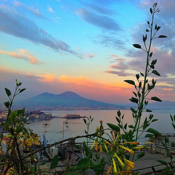 Sunset Photograph - Napoli ....stunning by Gianluca Sommella
