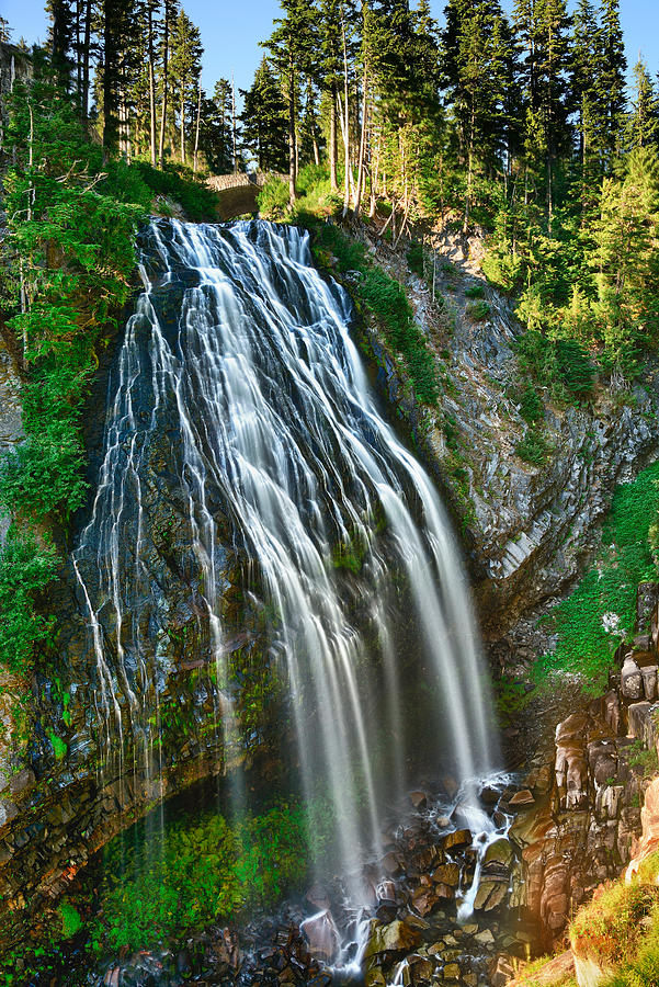 Narada Falls Photograph by Greg Norrell